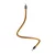 Kit Creative Flex flexible tube, RM73 bronze-colored fabric cover and metal connectors