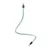 Kit Creative Flex flexible tube, baby blue RM76 with textile lining and metal connectors