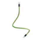 Kit Creative Flex flexible tube, grass green RM77 with textile lining and metal connectors