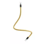 Kit Creative Flex flexible tube mustard RM79 with textile lining and metal connectors