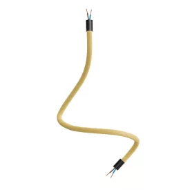   Kit Creative Flex flexible tube mustard RM79 with textile lining and metal connectors