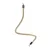 Kit Creative Flex flexible extension tube RN06 with neutral jute cover and metal connectors