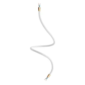   Kit Creative Flex flexible tube, white RM01 fabric cover and metal connectors