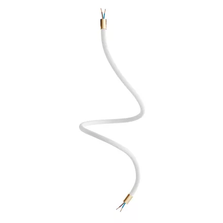 Kit Creative Flex flexible tube, white RM01 fabric cover and metal connectors