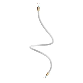   Kit Creative Flex flexible tube, silver RM02 fabric cover and metal connectors