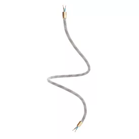   Kit Creative Flex flexible tube, Light Mélange RM72 fabric cover and metal connectors