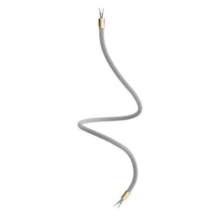 Kit Creative Flex flexible tube, titanium RM75 fabric cover and metal connectors