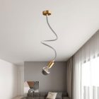 Kit Creative Flex flexible tube, black and white RZ04 fabric cover and metal connectors