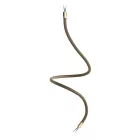 Kit Creative Flex flexible tube, black and gold RZ24 fabric cover, metal connectors