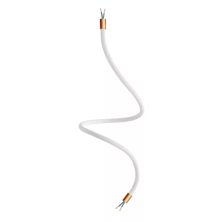 Kit Creative Flex flexible tube, white RM01 fabric cover and metal connectors