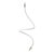  Kit Creative Flex flexible pipe, covered with white RM01 material, with metal connectors