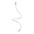 Kit Creative Flex flexible tube, white RM01 fabric cover and metal connectors