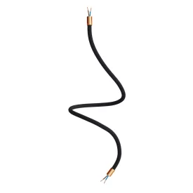  Kit Creative Flex flexible tube, black RM04 fabric cover and metal connectors
