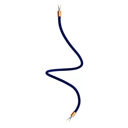 Kit Creative Flex flexible tube, dark blue RM20 fabric cover and metal connectors