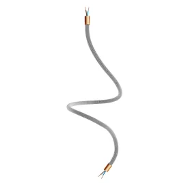   Kit Creative Flex flexible tube, black and white RZ04 fabric cover and metal connectors