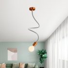 Kit Creative Flex flexible tube, black and white RZ04 fabric cover and metal connectors