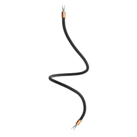   Kit Creative Flex tube, iron black RZ30 fabric cover, metal connectors