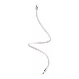   Kit Creative Flex flexible tube, white RM01 fabric cover and metal connectors