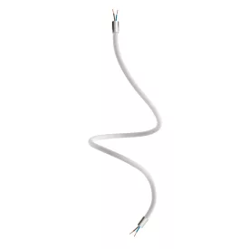   Kit Creative Flex flexible tube, silver RM02 fabric cover and metal connectors