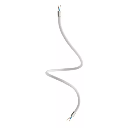 Kit Creative Flex flexible tube, silver RM02 fabric cover and metal connectors