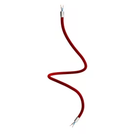   Kit Creative Flex flexible tube, RM09 with red fabric cover and metal connectors