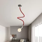 Kit Creative Flex flexible tube, RM09 with red fabric cover and metal connectors