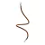 Kit Creative Flex flexible tube, brown RM13 fabric cover and metal connectors