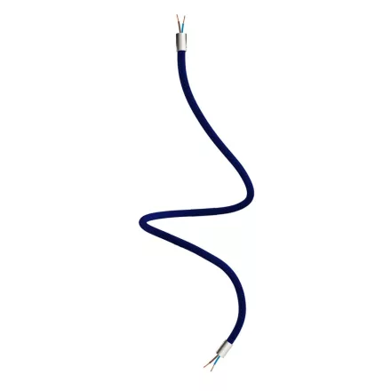 Kit Creative Flex flexible tube, dark blue RM20 fabric cover and metal connectors