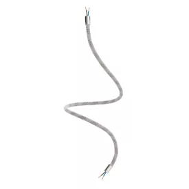   Kit Creative Flex flexible tube, Light Mélange RM72 fabric cover and metal connectors