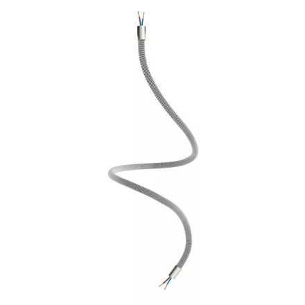 Kit Creative Flex flexible tube, black and white RZ04 fabric cover and metal connectors