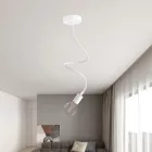 Kit Creative Flex flexible tube, white RM01 fabric cover and metal connectors