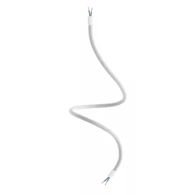   Kit Creative Flex flexible tube, silver RM02 fabric cover and metal connectors