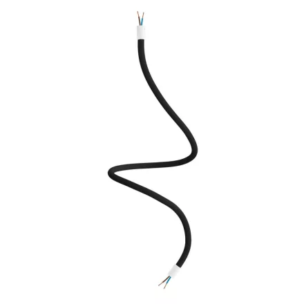 Kit Creative Flex flexible tube, black RM04 fabric cover and metal connectors