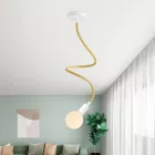 Kit Creative Flex flexible tube mustard RM79 with textile lining and metal connectors