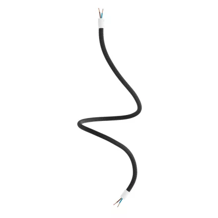 Kit Creative Flex tube, iron black RZ30 fabric cover, metal connectors