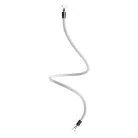   Kit Creative Flex flexible tube, silver RM02 fabric cover and metal connectors