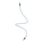 Kit Creative Flex flexible tube, baby blue RM76 with textile lining and metal connectors