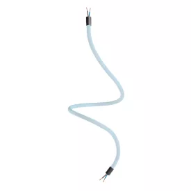   Kit Creative Flex flexible tube, baby blue RM76 with textile lining and metal connectors