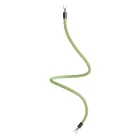 Kit Creative Flex flexible tube, grass green RM77 with textile lining and metal connectors