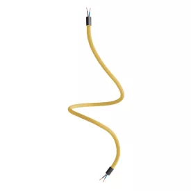   Kit Creative Flex flexible tube mustard RM79 with textile lining and metal connectors