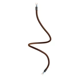   Kit Creative Flex flexible tube, Whiskey Black RZ22 fabric cover and metal connectors