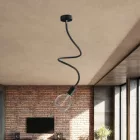 Kit Creative Flex tube, iron black RZ30 fabric cover, metal connectors