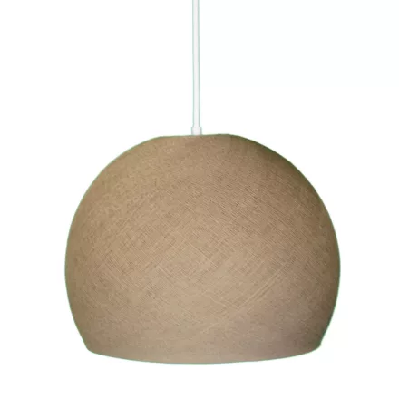 Dome lampshade made of thread - 100% handmade