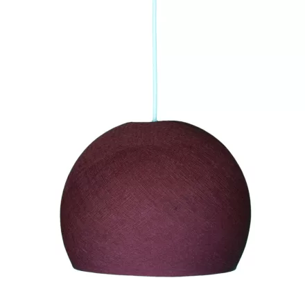 Dome lampshade made of thread - 100% handmade