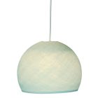 Dome lampshade made of thread - 100% handmade