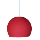 Dome lampshade made of thread - 100% handmade