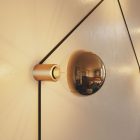 Metal Spostaluce E27 lamp holder for wall or ceiling mounting