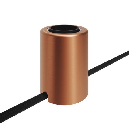 Metal Spostaluce E27 lamp holder for wall or ceiling mounting