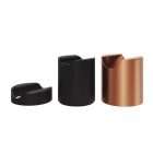 Metal S14d lamp holder for wall or ceiling mounting