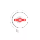 Switch/deflector set with butterfly nut and base for Creative-Tubes white porcelain